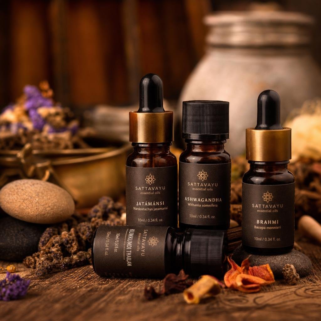 Aromatherapy essential oils at Beauty Bar Spa