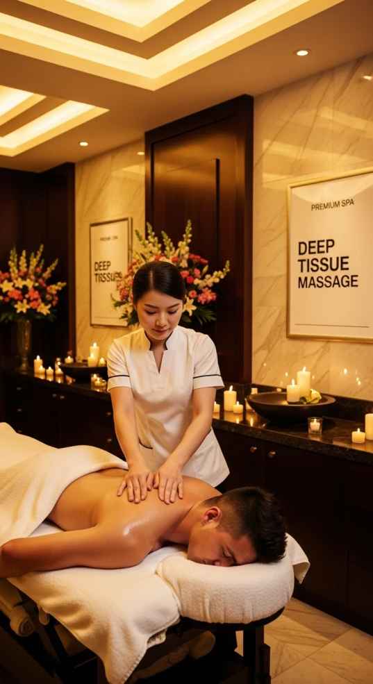Deep Tissue Massage at Beauty Bar Spa