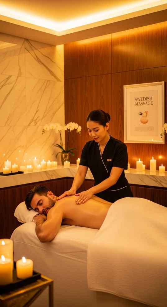 Swedish Massage at Beauty Bar Spa