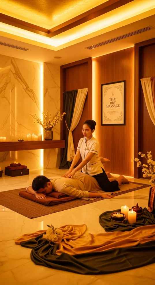Authentic Thai Massage at Beauty Bar Spa